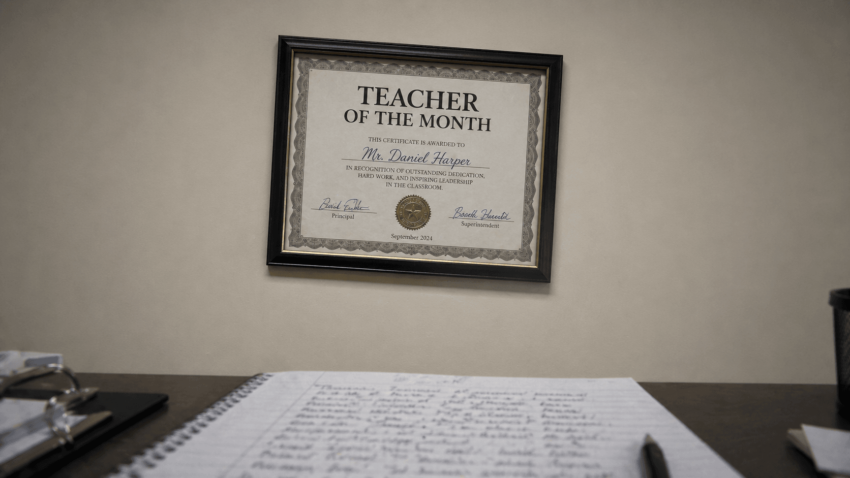 Teacher of the Month